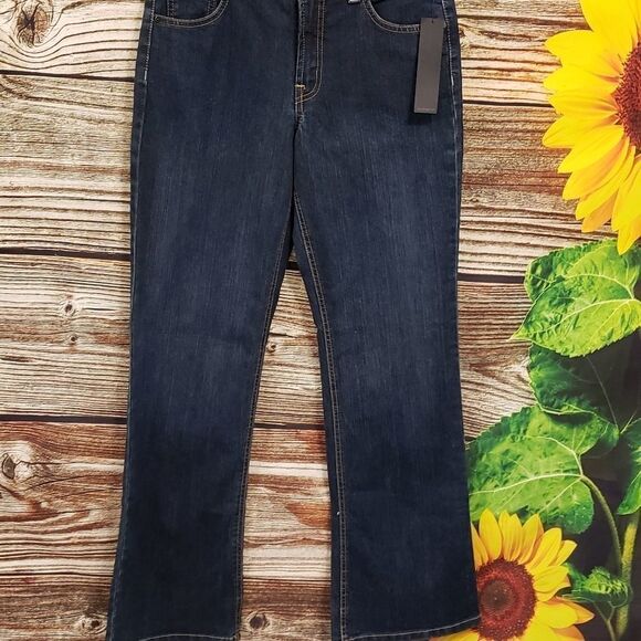Nine West Bootcut stretch jeans size 10 average - Picture 1 of 6